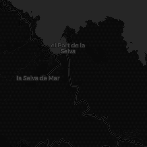 Kaart van Cabo Caverna
