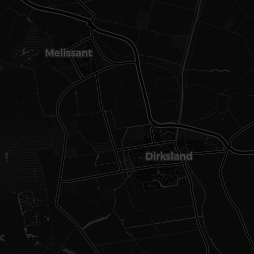 Kaart van Bommenede Polder