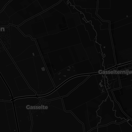 Kaart van Gasselterveld