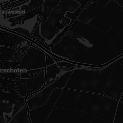Kaart van Beersterplas
