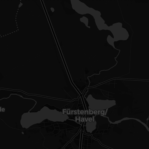 Kaart van Grosse Stechlinsee