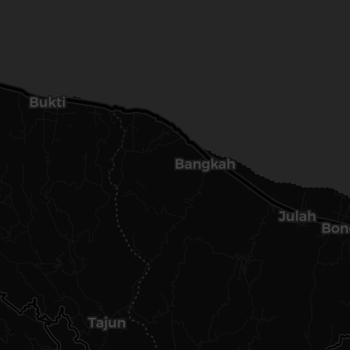 Kaart van Alam Anda Reef