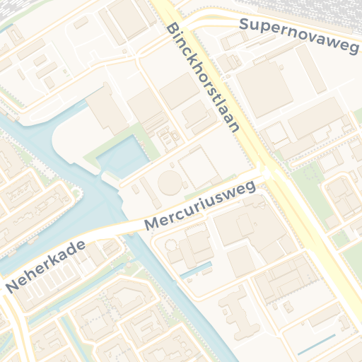 Kaart van de omgeving