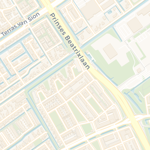 Kaart van de omgeving
