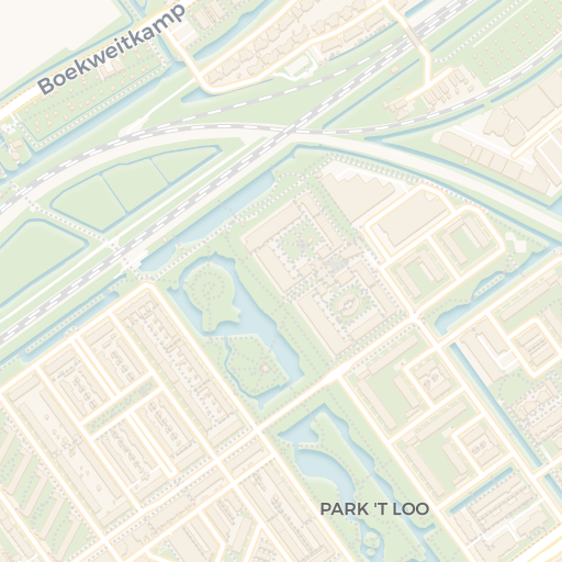Kaart van de omgeving