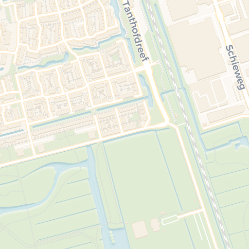 Kaart van de omgeving