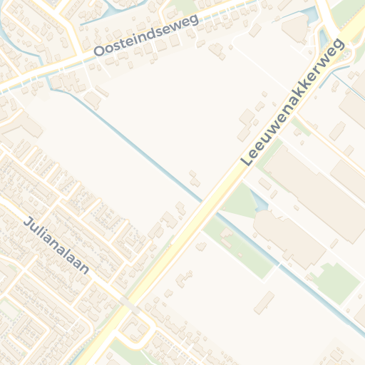 Kaart van de omgeving