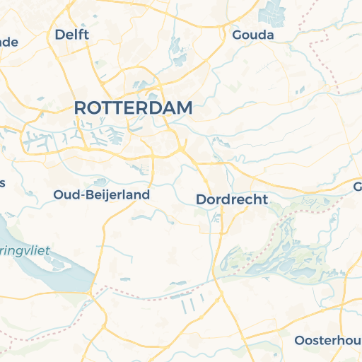 Kaart van de omgeving